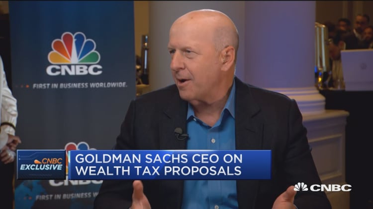 Goldman's David Solomon: Focused on the current tax code