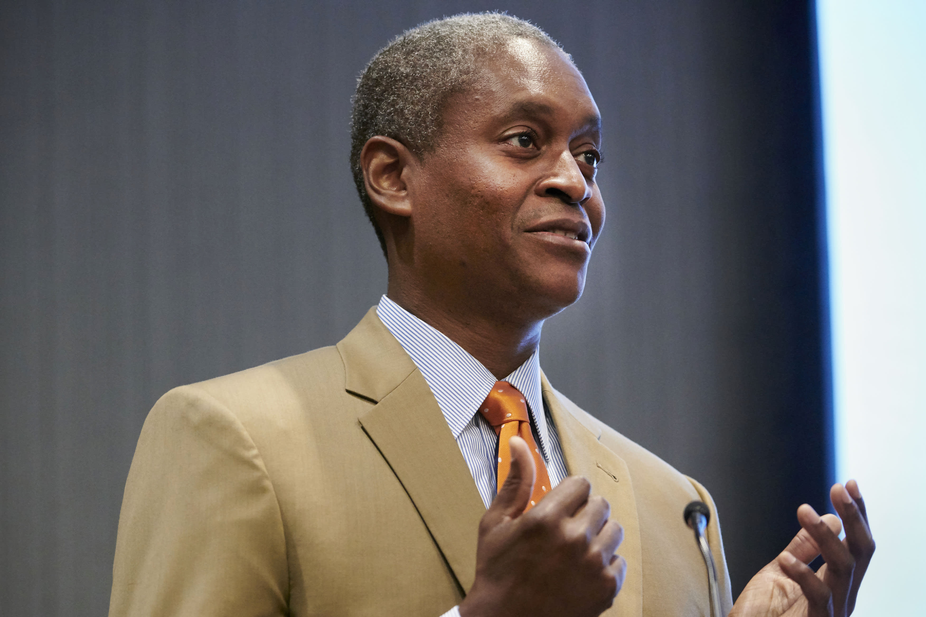 Bostic, the Fed, says the economy could return sooner than expected