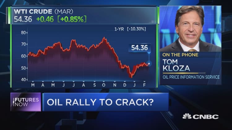 Crude’s best start to year ever shows little signs of cracking, oil expert Tom Kloza says