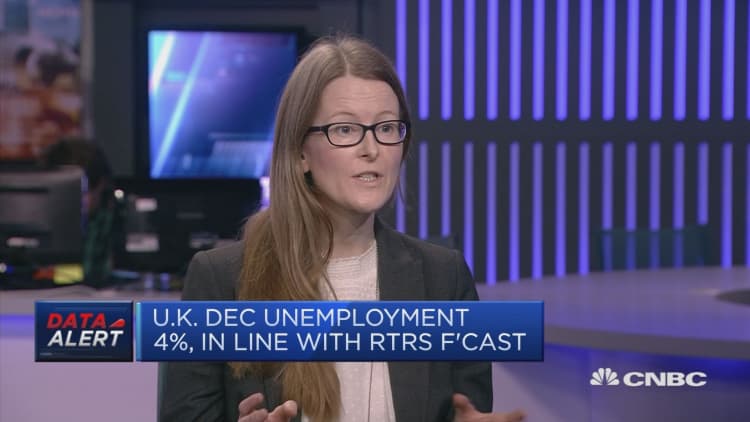 UK's full-time employment data good gauge of Brexit impact, economist says