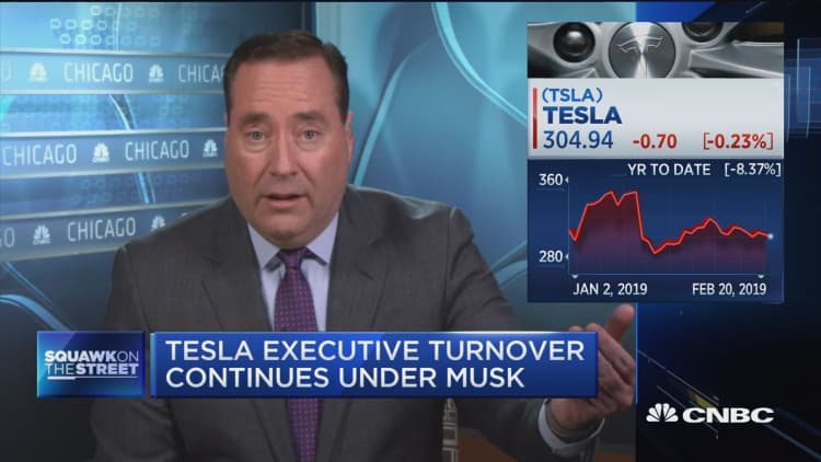 Tesla executive turnover continues under Musk
