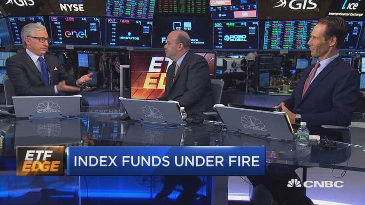 Index funds under fire