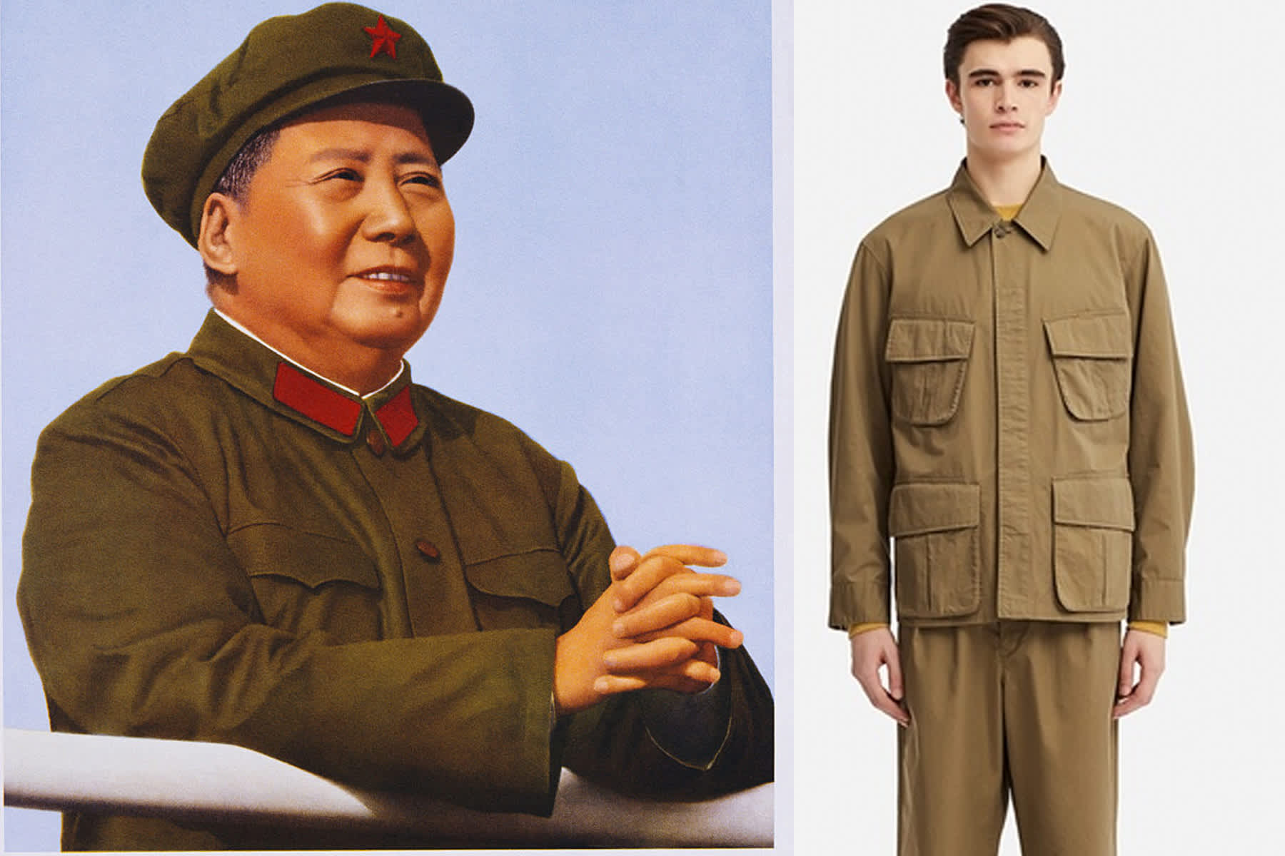 Uniqlo jacket's resemblance to Chairman Mao Zedong is 'coincidental'