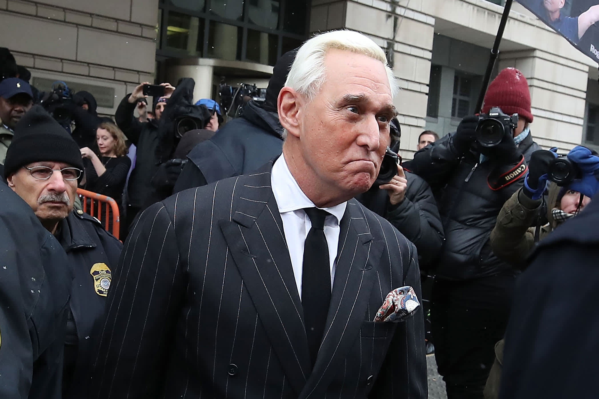 Trump calls for new Roger Stone trial, judges call emergency meeting