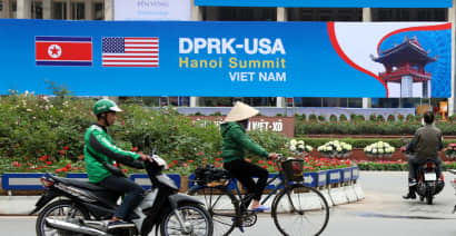 Vietnamese tanker said to be bound for North Korea as Trump, Kim meet in Hanoi