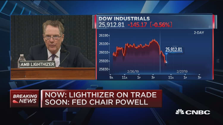 Lighthizer: China trade agreement has to be enforceable at all levels