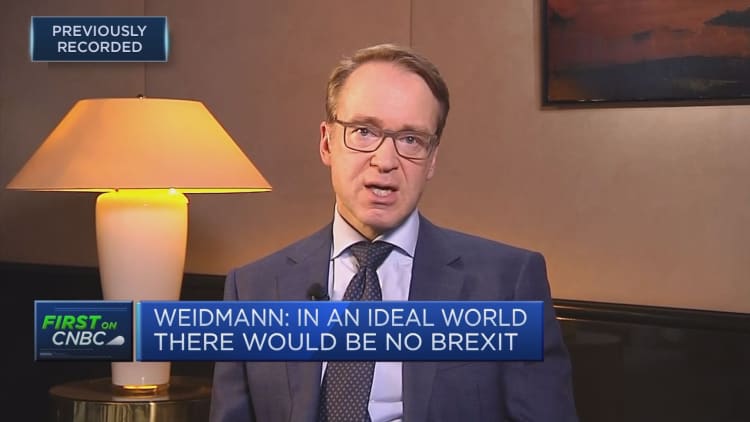 Europe facing structurally low growth rates, Bundesbank president says