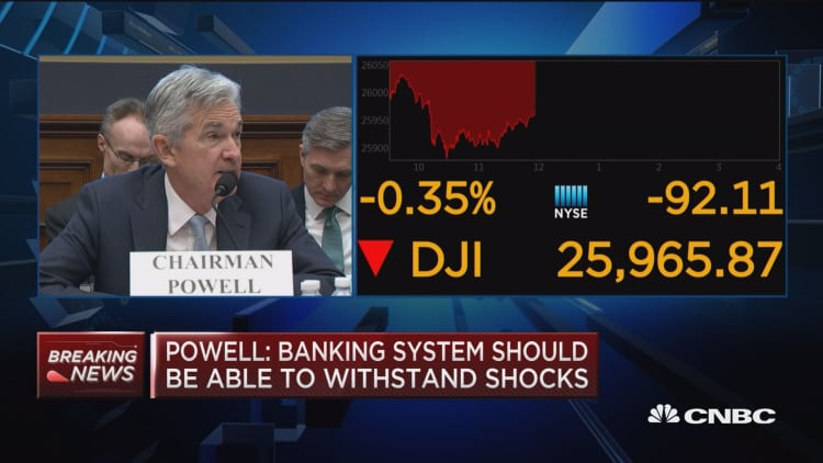 Powell: We've worked out a framework on the balance sheet