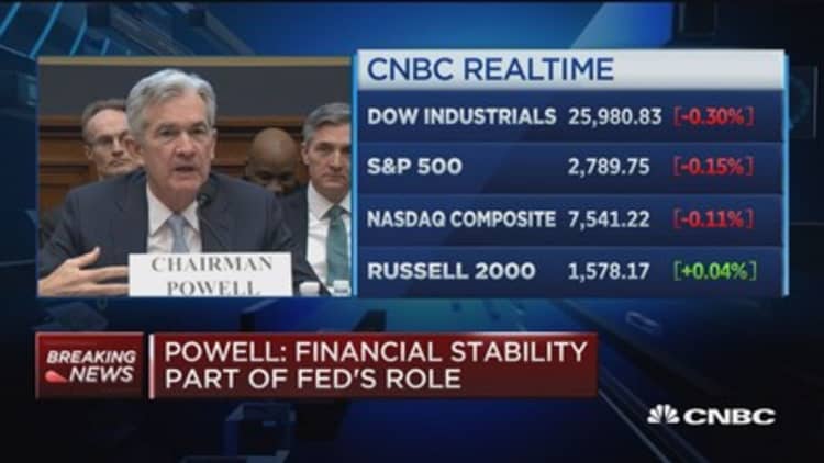 Fed's Jerome Powell: Wouldn't apply interest rates at different levels on different people