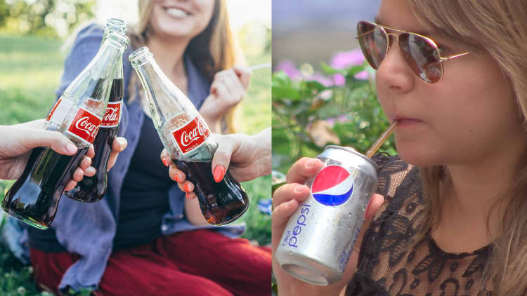 Coke vs. Pepsi: If you invested $1,000 10 years ago, here's how much you'd have now