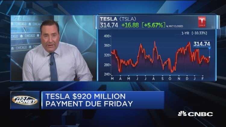 Tesla faces some money woes with a nearly $1 billion debt payment due Friday
