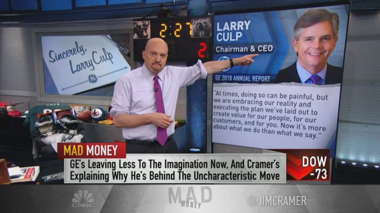 GE CEO Larry Culp could turn troubled power division around: Cramer
