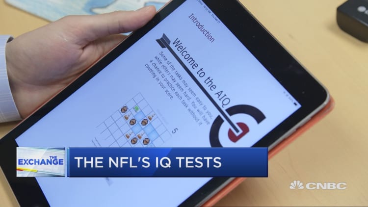 The NFL's IQ tests