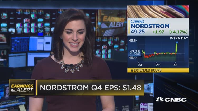 Nordstrom misses on top line in earnings report