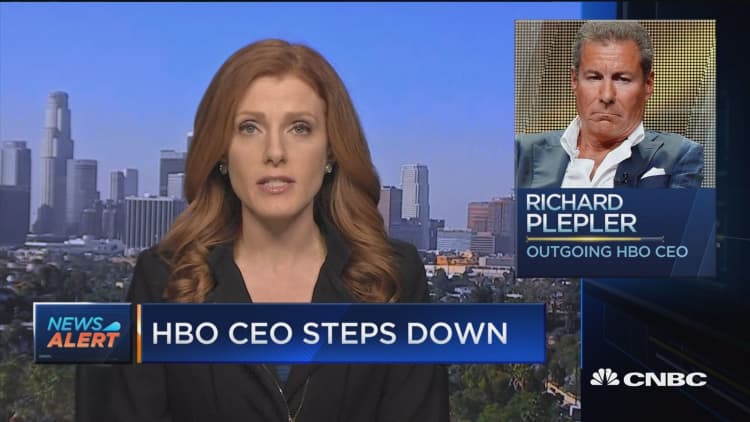 HBO CEO steps down