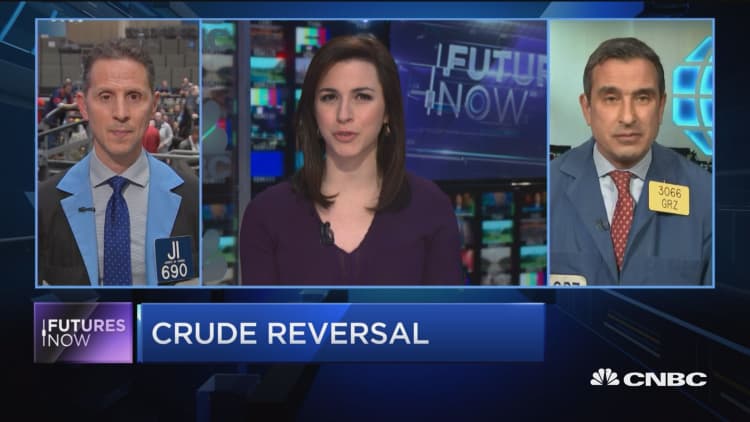 Futures Now: Crude makes a big reversal