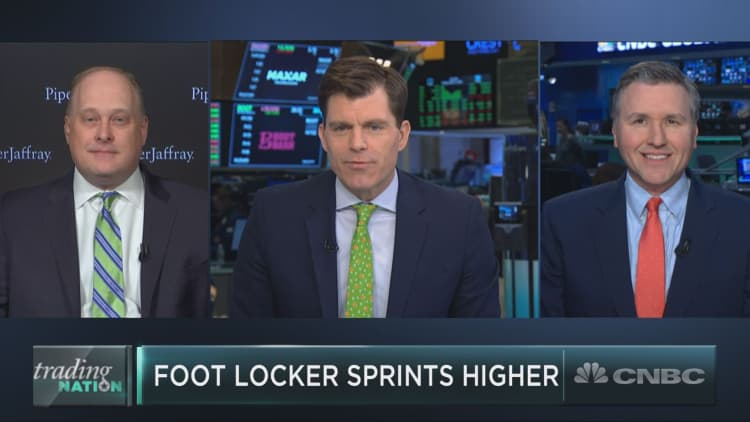 Foot Locker sprints higher, and could have further to run