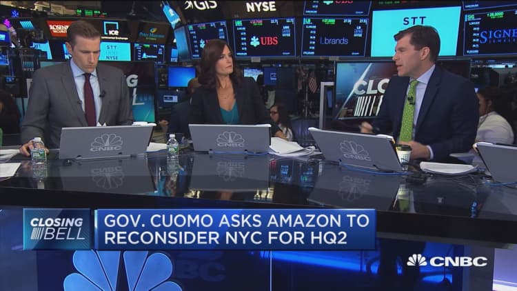NYC's Cuomo should focus on improving subway, not wooing Amazon, says Rob Cox
