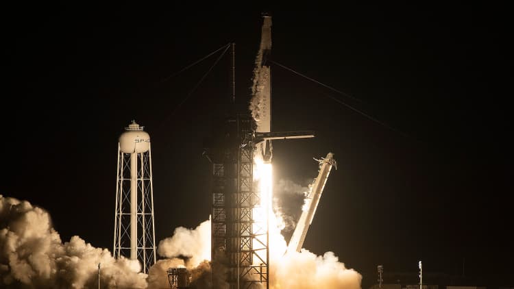 Watch SpaceX launch its Crew Dragon capsule in milestone test flight