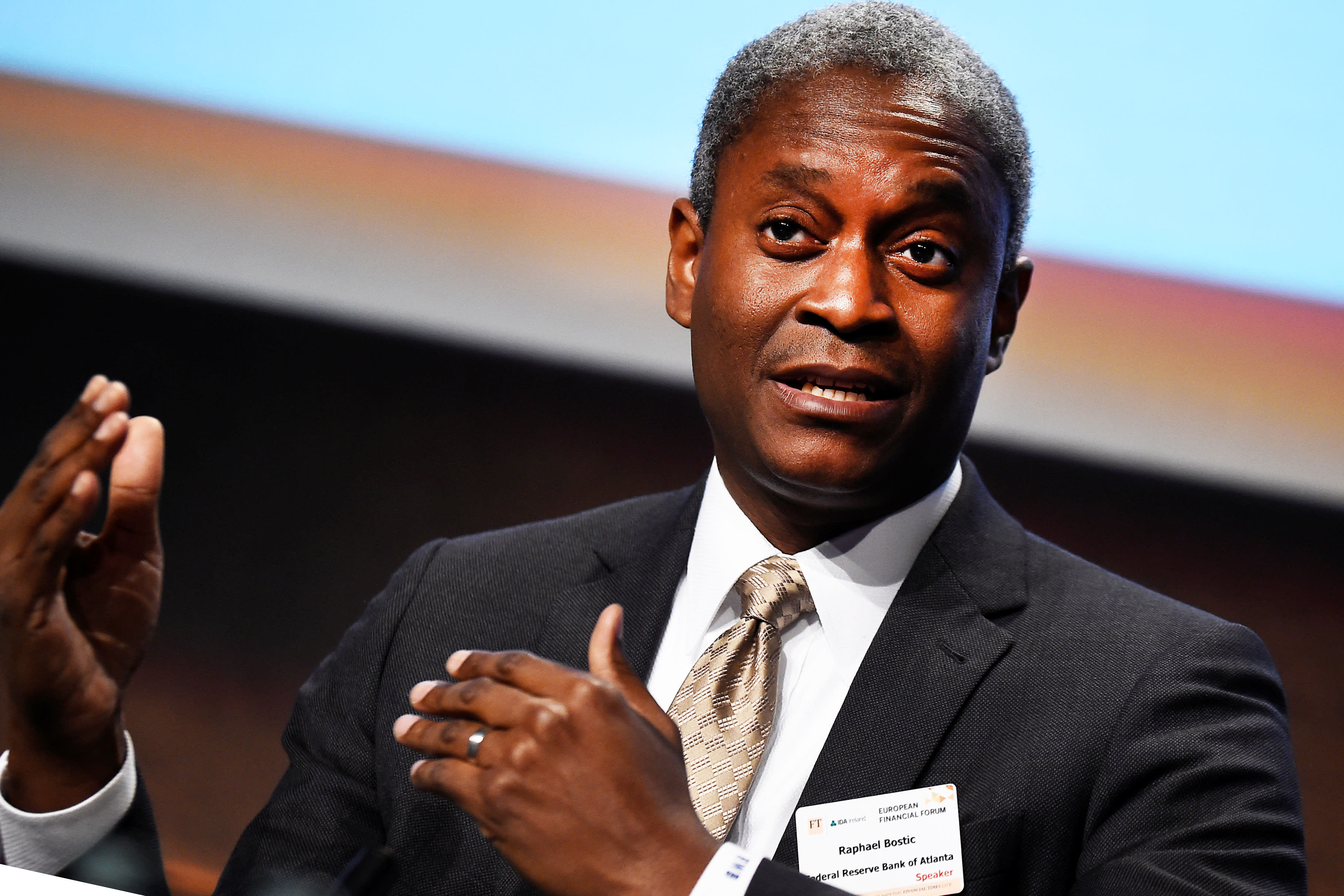 Atlanta Fed President Bostic does not see a rate cut this year like the market is telegraphing