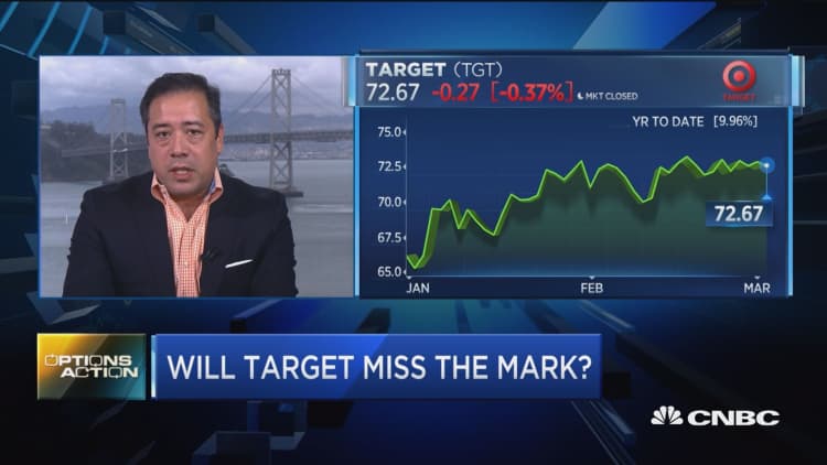 Options traders betting this stock could miss the target when they report earnings