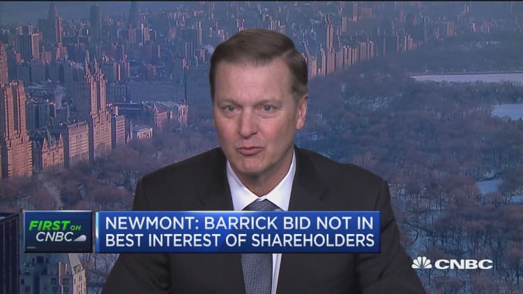Newmont Mining CEO Gary Goldberg on Barrick's hostile bid