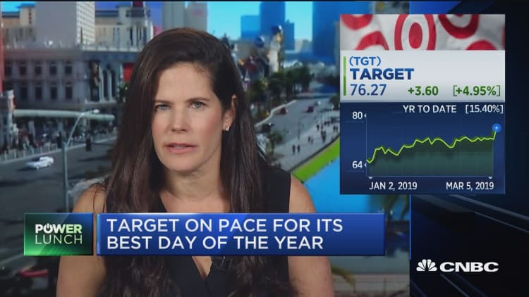 Target is the standout right now, says retail industry pro