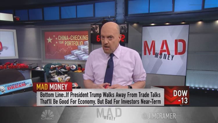 Trump could walk away from a trade deal with China: Cramer