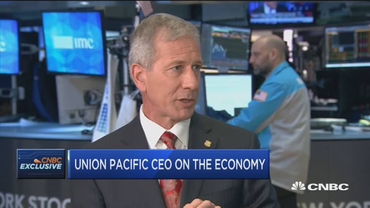 We are concerned supply chain disruption won't return to norm, says Union Pacific CEO