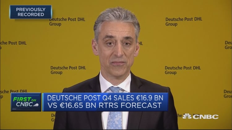Deutsche Post CEO: We're in a challenging environment — but far from recession