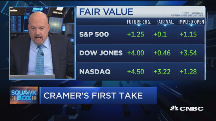 Cramer urges investors to find the positives in crushed stocks