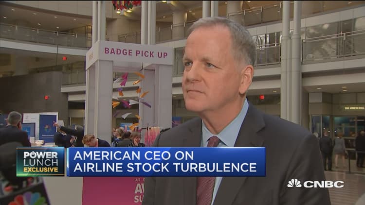 American Airlines CEO: Demand for air travel strong globally, domestically