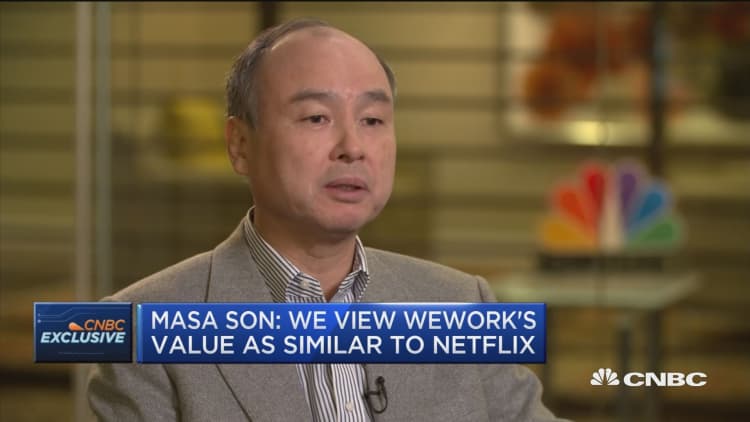Masa Son on SoftBank's WeWork Investment, debt and Alibaba