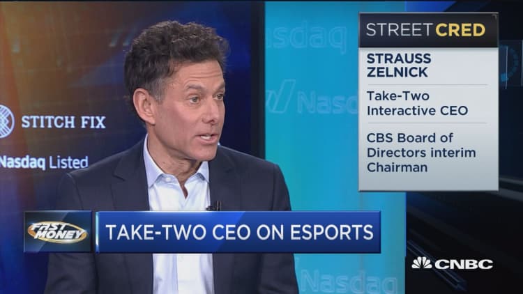 Take-Two CEO Strauss Zelnick talks esports and the future of the gaming industry
