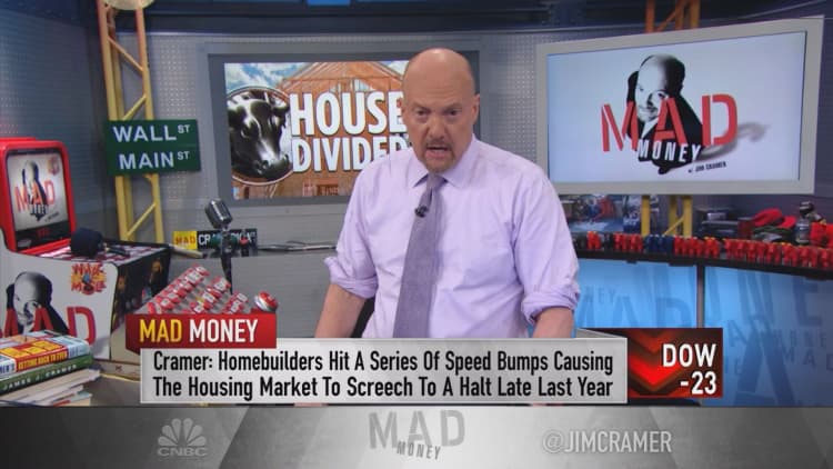 Cramer: Homebuilders stocks have gotten cheap and found a champion