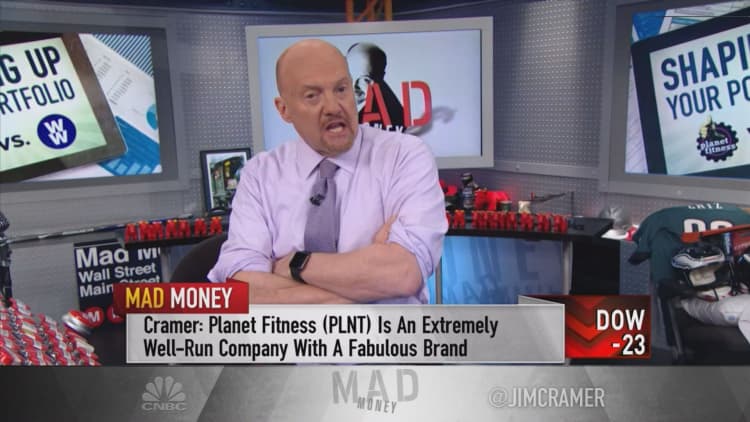 Cramer: Why Planet Fitness is working out and the new Weight Watchers isn't