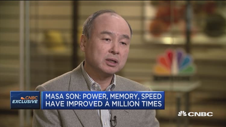SoftBank's Masa Son: Tech evolution not slowing down at all