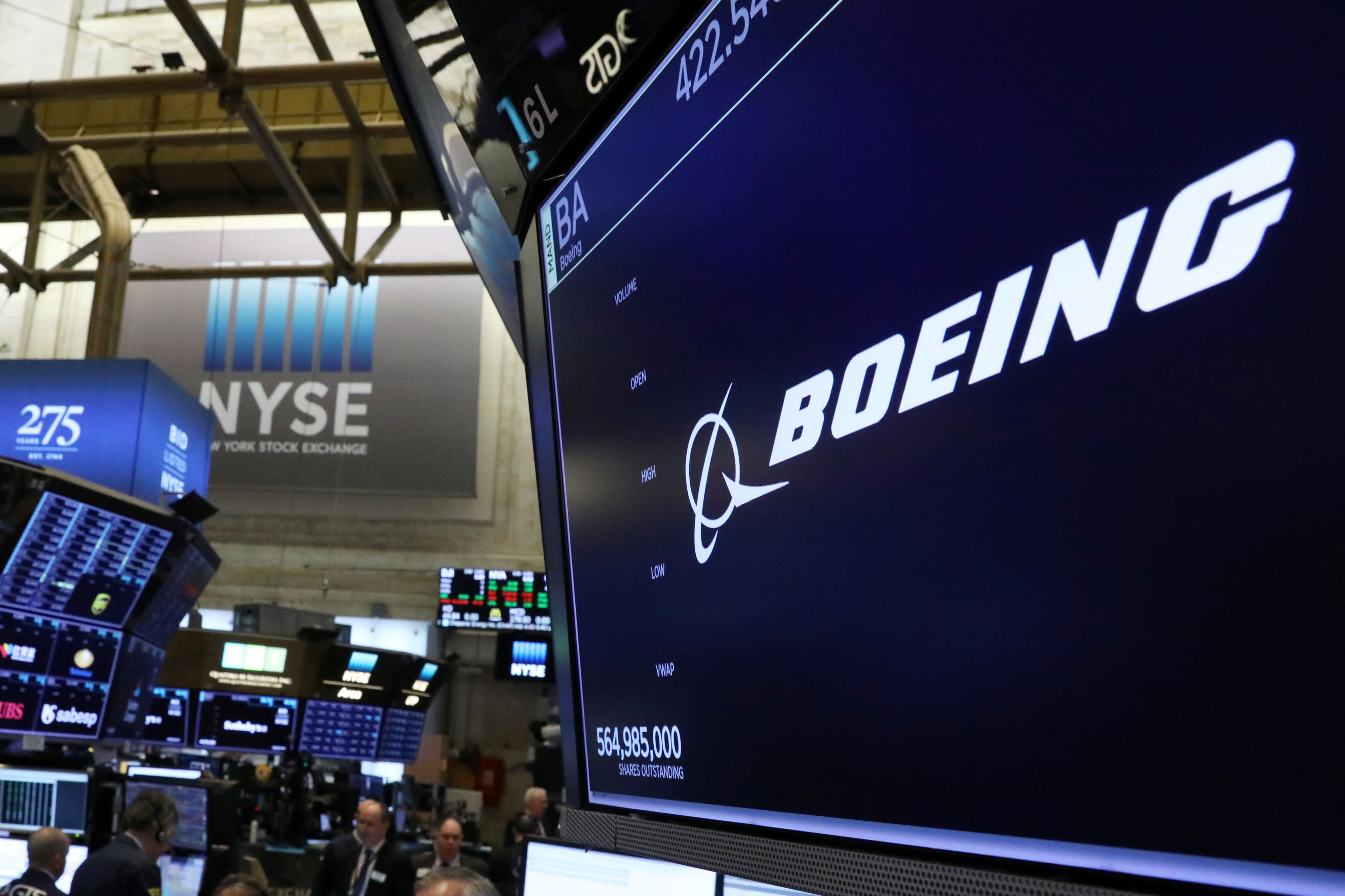 Stocks making the biggest moves premarket: Boeing, Coinbase, Pfizer, BioNTech an..