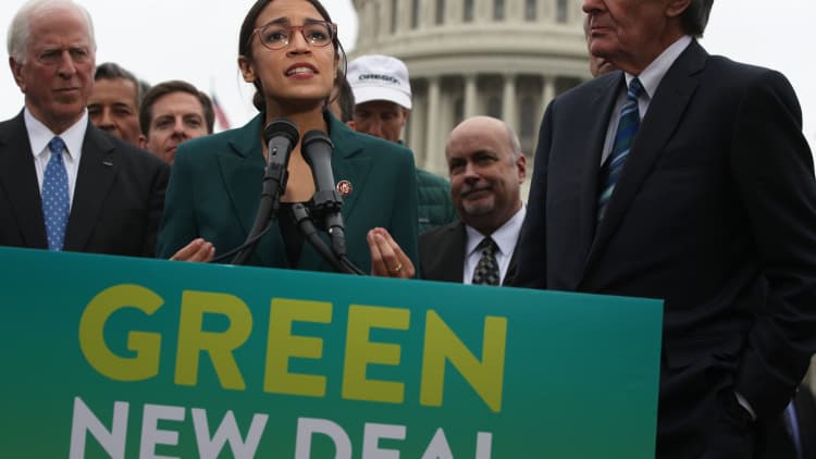 Green New Deal remains in the spotlight for the 2020 elections despite Senate defeat