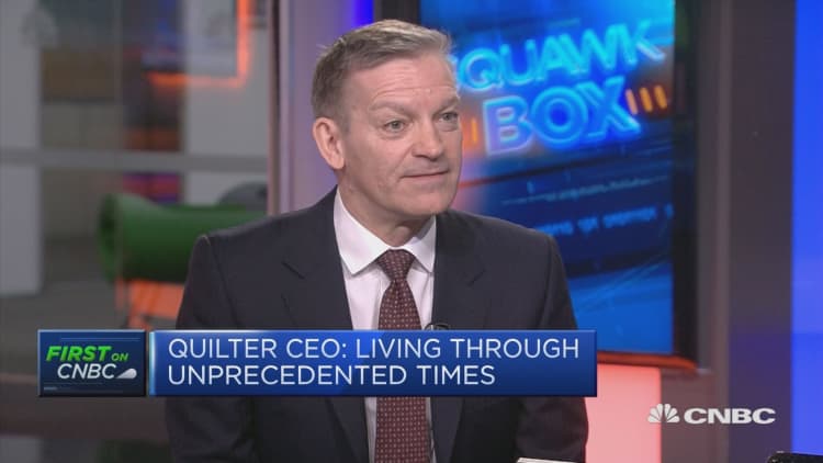 Financial advice gaining value in 'unprecedented times,' Quilter CEO says