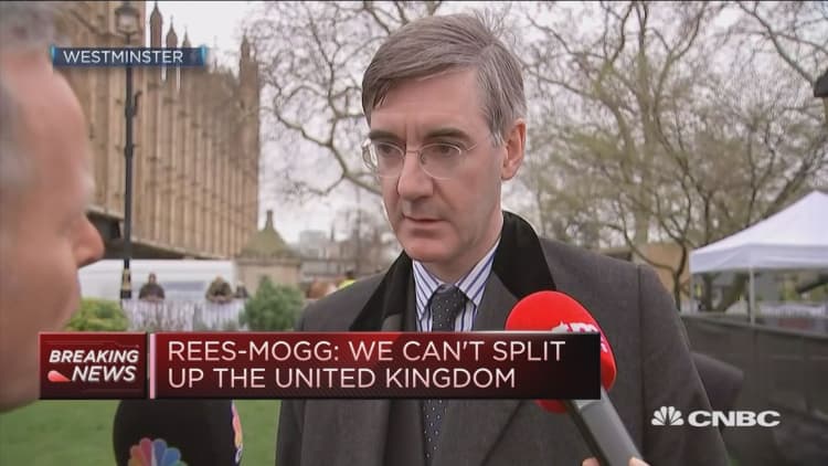 Rees-Mogg: We cannot split up the United Kingdom
