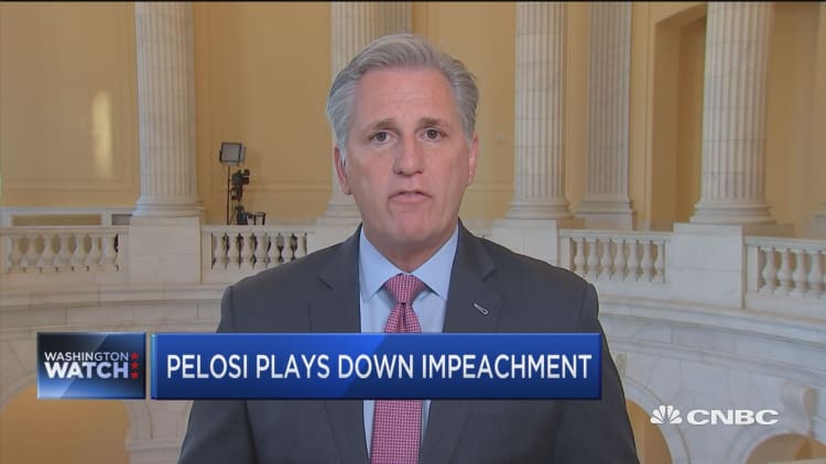 There is no basis to impeach Trump, says House GOP Leader Kevin McCarthy