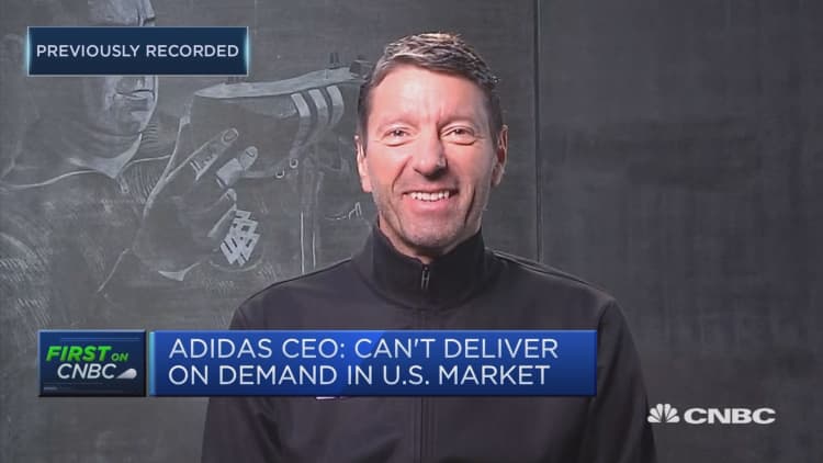 E-commerce is the future, Adidas CEO says