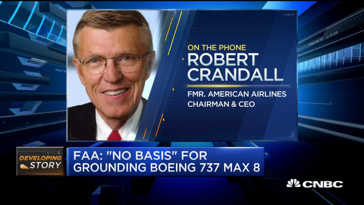 Former American Airlines CEO: If pilots say 737 Max 8 is safe to fly, I believe it
