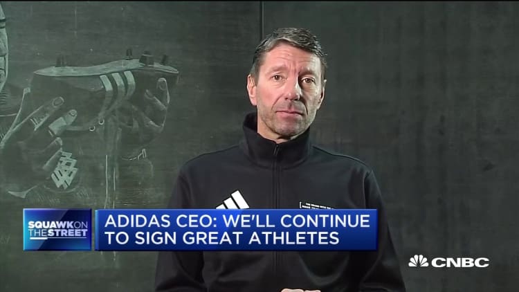 Watch CNBC's interview with Adidas CEO Kasper Rorsted