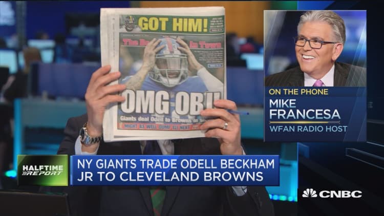 Star receiver Odell Beckham destructive to Giants from day one, says WFAN's Mike Francesa