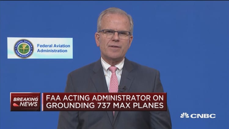 Watch CNBC's full interview with FAA Acting Administrator Daniel Elwell