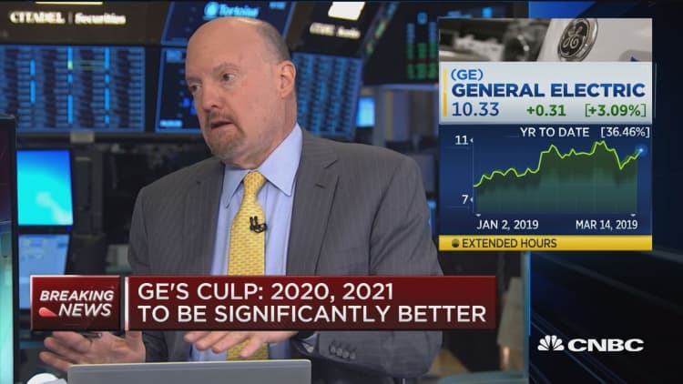 Cramer on GE 2019 Outlook: 'This is the reset we've been waiting for'