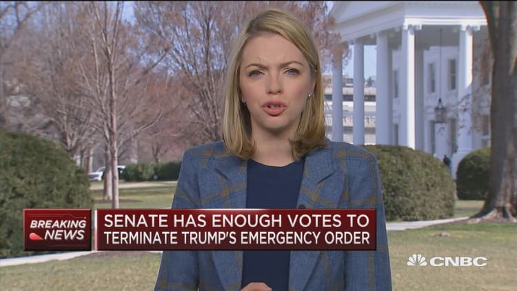 Senate has enough votes to terminate Trump's emergency order