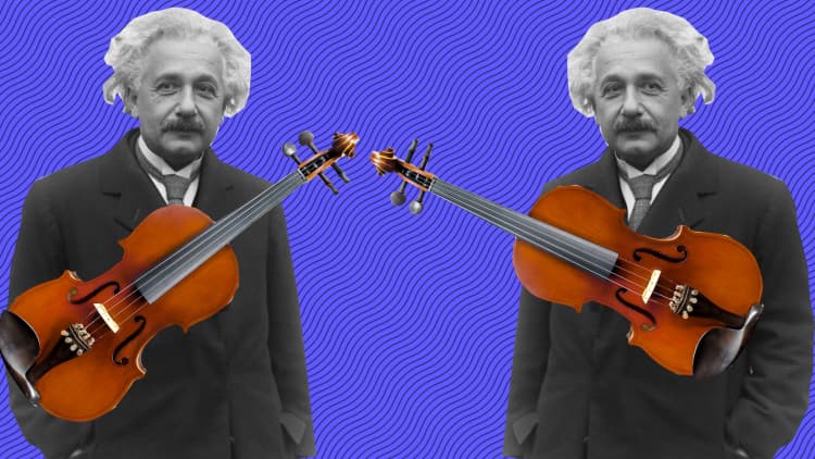 Why Einstein may not have created the theory of relativity if his mom hadn't made him play the violin